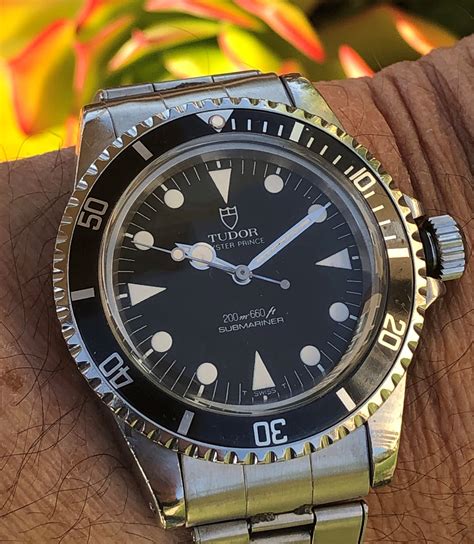 vintage tudor submariner watch.